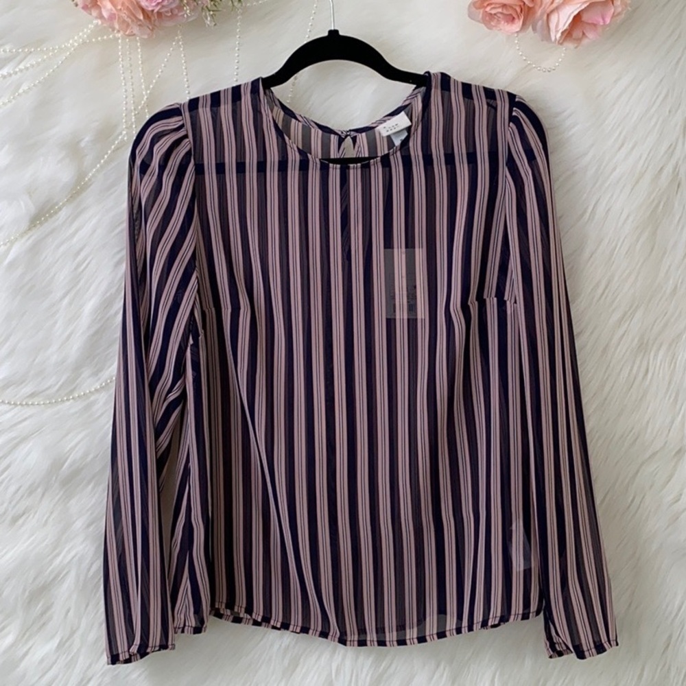 A new day Business Blouse Longsleeve Rayon